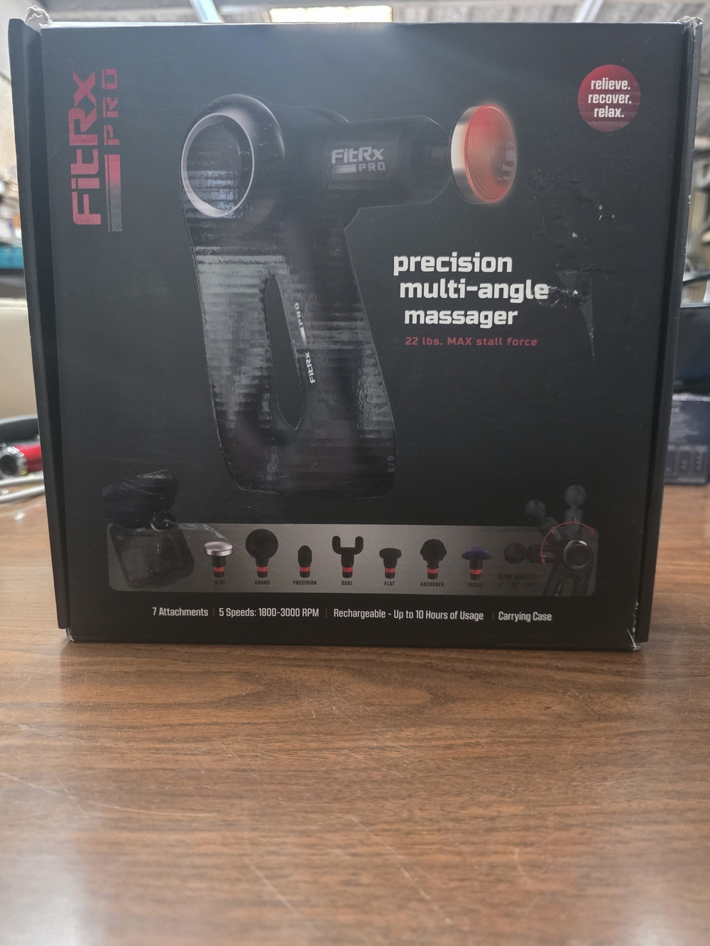 Pro Precision Multi-Angle Massager - Black